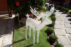 RENAS ARAMADAS ILUMINADAS COM LEDS